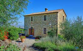 Entdecken Sie die Schönheit der Villa Montalcino: Villen mit Pools in der Toskana